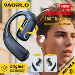 Bluetooth 5.4 Open Wireless Earphone 180° Rotation Adjustable Left Right Ear Universal Headset