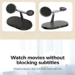 3 in 1 Magnetic Wireless Charger Stand for Magsafe iPhone 16/15/14/13/12 Apple Watch - Image 5