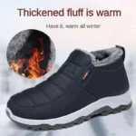 ​Men's Shoes Autumn Winter Casual Cotton Warm Wear Resistant Chunky