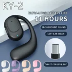 KY2 Wireless Bluetooth Earphones Air Conduction OWS Headphone HiFi Ear-Hook