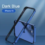 Hybrid Silicone Frame Aluminum Metal Phone Case For iPhone 17 16 15 14 13 12 Pro Max - Image 6