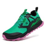 HOBIBEAR Unisex Hiking Sneakers Lace-Up Walking Shoes