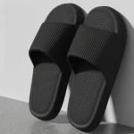 Men Summer Silent Slippers Indoor Home Bathroom Anti-Slip Soft EVA Sole - Image 2
