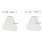 Girls Summer Skirt Petticoat Baby Girls Toddler - Image 5