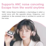FiiO ANYTIME Bluetooth 5.4 Wireless Headphone Noise Cancelling Bluetooth Earphones - Image 3