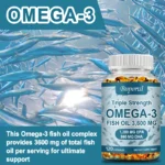Omega 3 Fish Oil - for Nervous System, Skin and Hair Health, Antioxidants - Easy To Swallow - Image 5