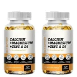 Calcium Magnesium Zinc Soft Capsules Vitamin D3 Supplement Softgels for Daily Wellness Support - Image 5