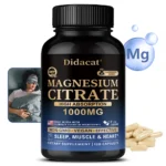 Magnesium Citrate - Max Absorption & High Potency Magnesium Complex Supplement for Heart