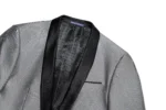 New Men's 3 Pieces Suit Formal Business Notch Lapel Slim Fit Tuxedos Best Man Blazer - Image 4