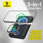 Baseus 27W Magnetic Power Bank 10000mAh 15W Wireless Charging External Battery