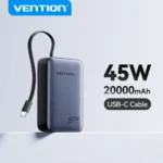 Vention CCC 45W 20000mAh Power Bank Fast Charging Portable Charger