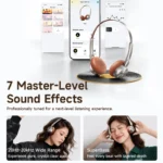 Baseus BH1 Air Wireless Headphones Bluetooth 6.0 ENC Noise Cancellation - Image 3