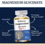 Magnesium Glycinate 500 Mg - 30/60/120 Capsules, High Absorption, Dietary Supplement for Sleep - Image 3