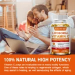 Liposomal Vitamin C Supplement - Easily Absorbed, Fat-Soluble Vitamin C, Antioxidant - Image 5