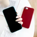 Case For iphone 7 8 SE 2020 2022 Shockproof TPU Liquid Silicone Protective Phone Back Cover - Image 2