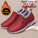 ​Men's Shoes Autumn Winter Casual Cotton Warm Wear Resistant Chunky - Image 4