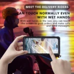 Shellbox Waterproof Phone Case for 6.9' Devices Transparent Universal Touch Screen Underwater - Image 3