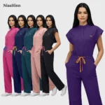 Niaahinn Operating Room Scrub Uniform Full Outfit & Veterinary Nurse Uniform
