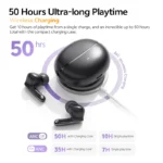 QCY MeloBuds N70 Adaptive ANC Wireless Earbuds Bluetooth 6.0 LDAC - Image 6