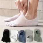 7 Pairs of Five Finger Socks for Men and Women, Summer and Autumn Mesh Socks - Image 3