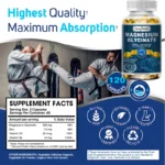 Alxfresh Magnesium Glycinate 500mg Capsule Zinc Vitamin D3 B6 for Muscle, Joint, Nerve Sleep Quality - Image 6