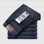 2026 New Business Men's Jeans Casual Straight Stretch Fashion - Image 2