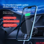 VIKEFON Magnetic Car Wireless Charger For iPhone 12 13 14 15 pro max Air Vent Car Phone Holder - Image 6