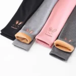2026 Children Leggings Girls Fleece Lined Thermal Bottoms Baby Casual Trousers - Image 2