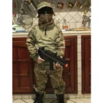 Boys Tactical Uniform Hunting Clothing Sets Children Airsoft Camouflage Suits - Image 6