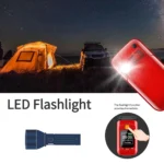 Senior Flip Dual Display Mobile Phone Flashlight FM Radio Push Button SOS Call - Image 6
