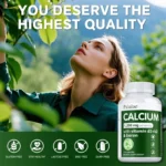 Calcium 1,200 Mg with Vitamin D3 for Women & Men - Improves Absorption, Supports Bone - Image 4