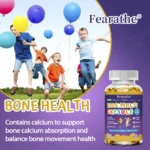 OMEGA 3 Capsules, with Vitamin D, Calcium for Children, Kids Multivitamin, Support Brain Health - Image 6