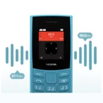 Nokia 105 4G 2023 Feature Phone 1450mAh Battery FM Radio Call Recording - Image 3