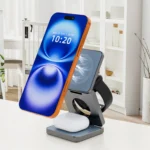 25W Qi2.2 Magnetic Wireless Charger, 3 in 1 Qi2 25W Foldable Fast Wireless Charging Stand - Image 5