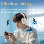 Acer OHR516 ANC Wireless Headphone 48dB Noise Canceling Hi-Res Spatial Audio Earphone - Image 3