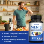 Multivitamin for Men - Daily Multivitamin for Energy, Focus & Brain, Men's Health Complex - Image 5