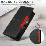 Luxury Case for Redmi Note 15 14 13 12 Pro Plus 5G 4G Flip Cover Magnet - Image 2