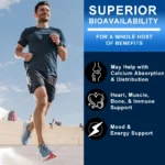 Vitamin D3 + K2 + B12 Calcium Capsule Daily Vitamin Supplement Supports Healthy Bones & Muscles - Image 3