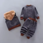 Winter Baby Clothing Sets Autumn Boys Girls Thick Warm Suits Hooded Sweater - Image 5