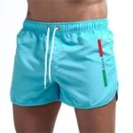 New men's quick-drying beach shorts fitness shorts summer swimwear - Image 6