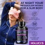 Extra Strength Night Fat Burner, Promote Fast Sleep Onset, Boosts Metabolism & Balances Cortisol - Image 4