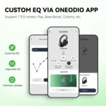 Oneodio A6 ANC Wireless Bluetooth 6.0 Headphones - Image 6