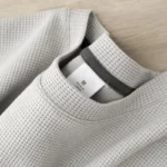 Men's New Summer Waffle Round Neck Short Sleeve T-Shirt - Image 4