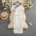 YuooMuoo Chic Fashion Sexy Wrap Hips Knitted Maxi Dress Women Brand Fashion