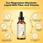 Minch Magnesium Glycinate Drops, Magnesium Supplements with Cellulose,Bromelain,Support Nighttime,Muscle - Image 4