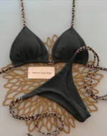 2026 Bikini Women Swimsuit Beach Vacation Swimwear Leopard Printed Sexy Bikini Set