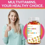 Kids Gummies - with Vitamin C, Zinc for Mood Balance Support,  Boosts Immunity - Image 2