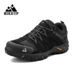 HIKEUP Men's Hiking Shoes Suede Leather Outdoor Shoes - Image 4