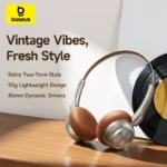 Baseus BH1 Air Wireless Headphones Bluetooth 6.0 ENC Noise Cancellation - Image 6