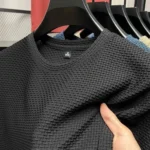 Men's Short Sleeve Mesh Bamboo Ice Silk T-shirt - Image 2